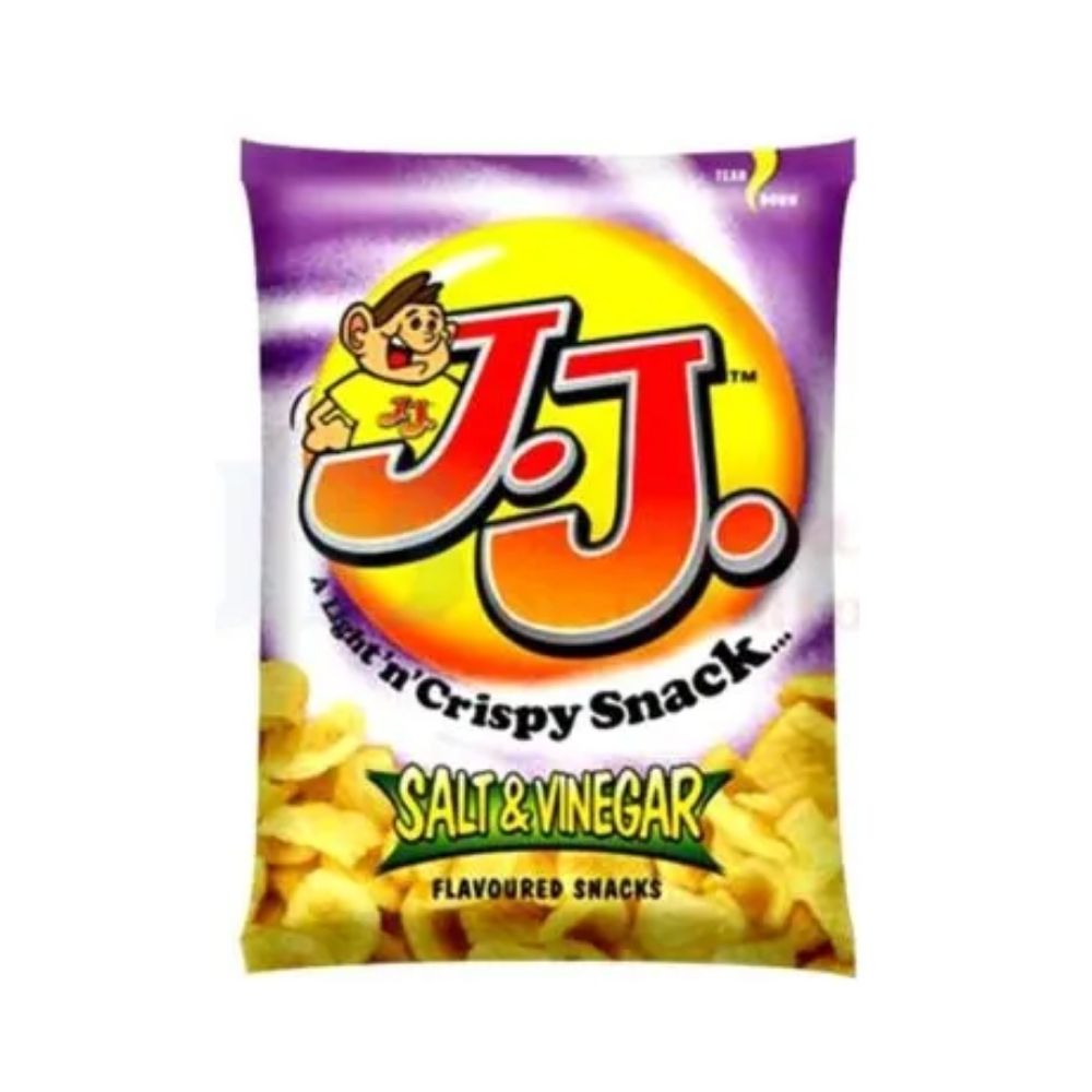 JJ SALT N VINEGAR 12 PACK 180G