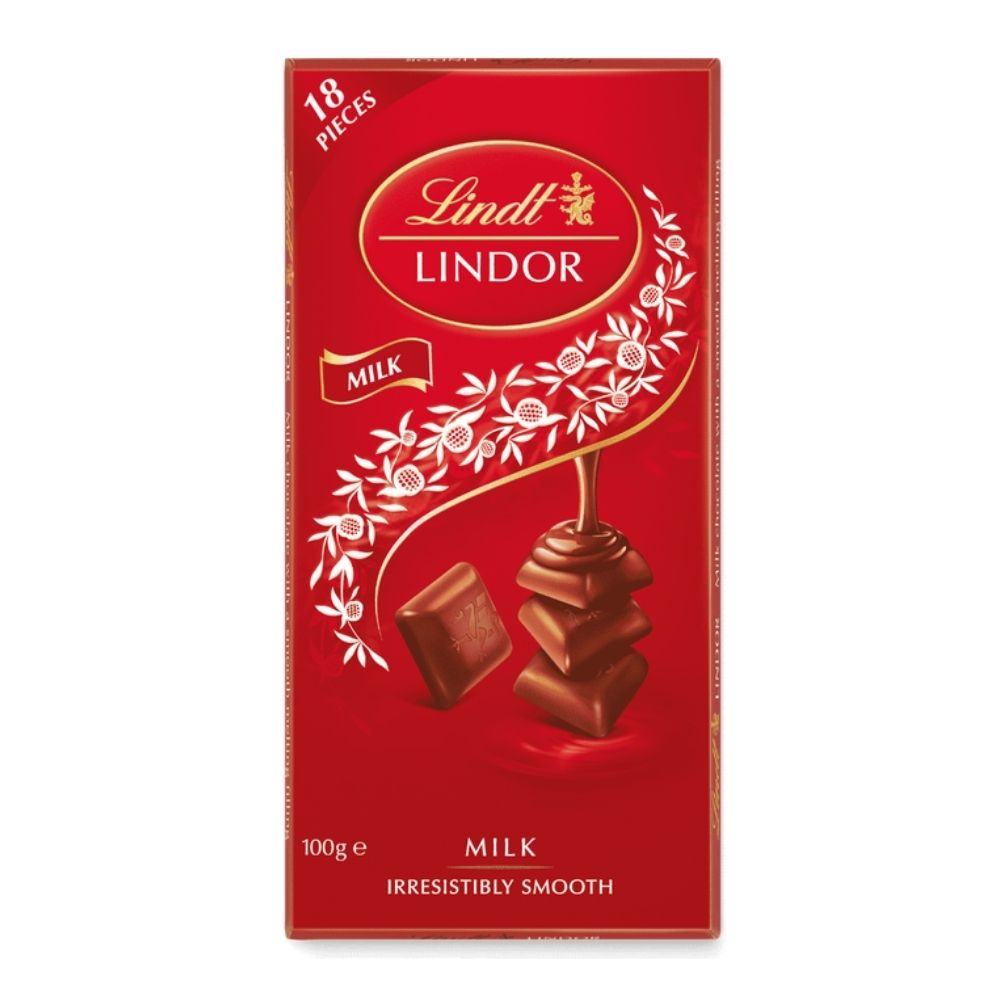 LINDOR SINGLES MILK 100G