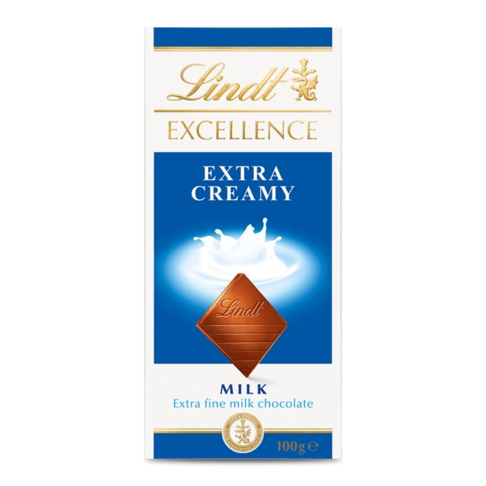 LINDT EXCELLENCE CREAMY MILK 100G