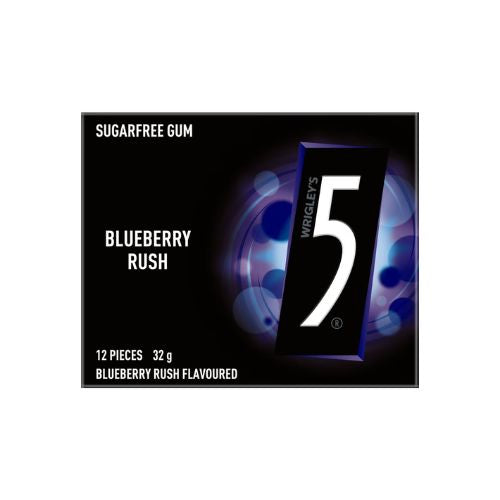 5 GUM BLUEBERRY 12 STICKS