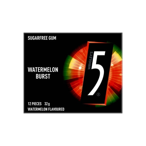 5 GUM WATERMELON 12 STICKS