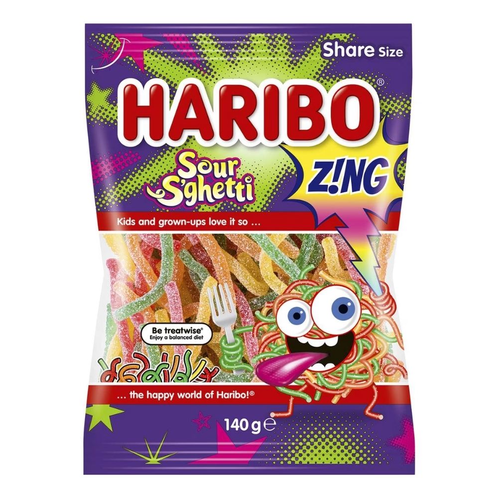 HARIBO SOUR SPAGHETTI 140G
