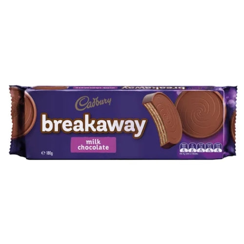 BREAKAWAY BISCUIT MILK 180G