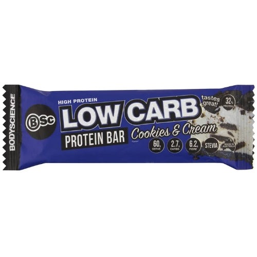 BSC HIGH PROTEIN BAR COOKIES & CREAM 60G