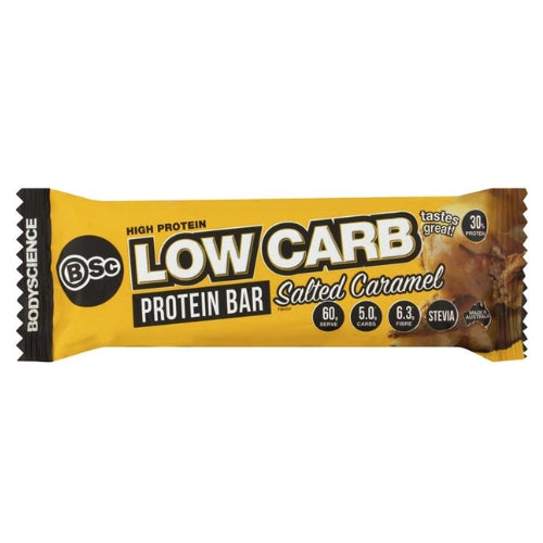 BSC HIGH PROTEIN BAR SALTED CARAMEL 60G