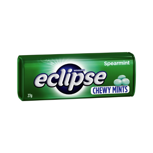 ECLIPSE CHEWY MINTS SPEARMINT 27G