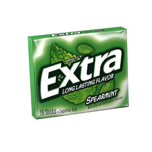 EXTRA SPEARMINT 15 STICKS