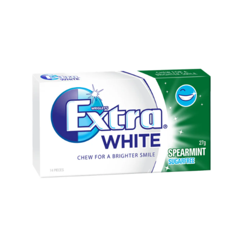 EXTRA TAB WHITE SPEARMINT 27G