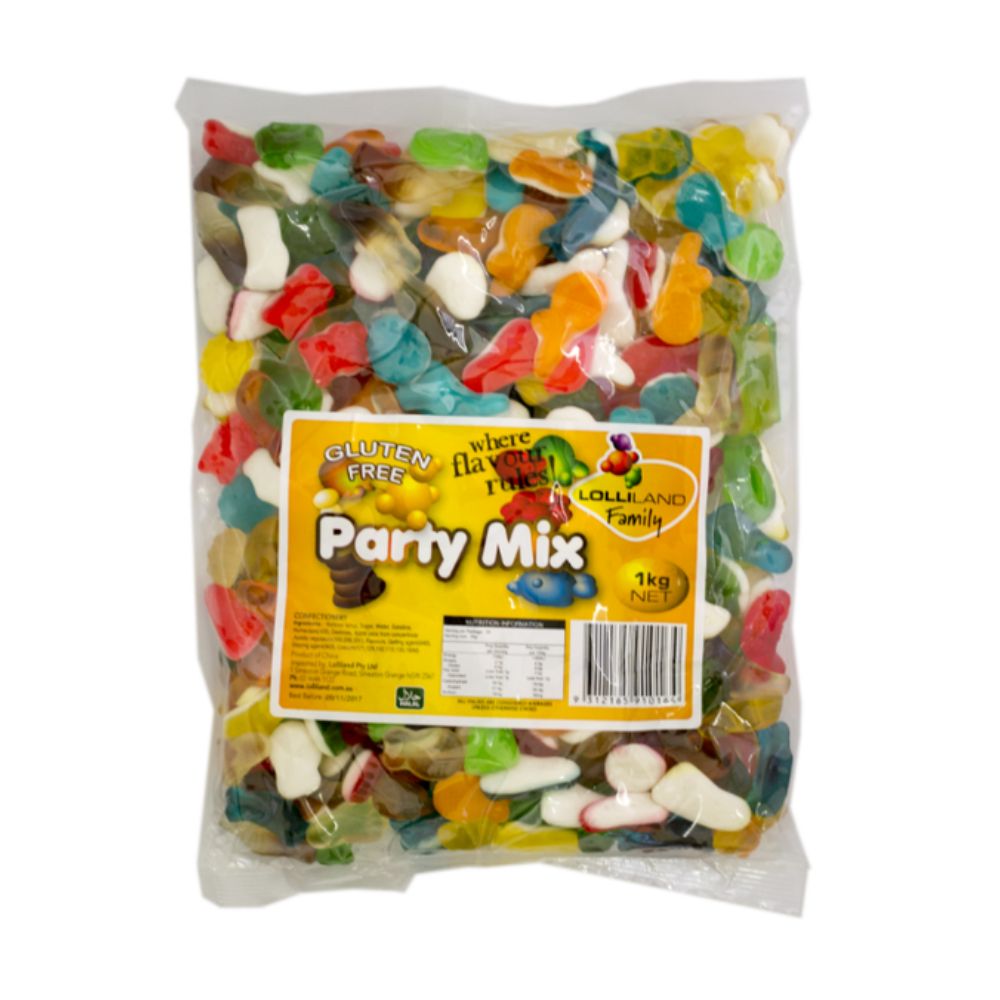 LOLLILAND PARTY MIX X 1KG