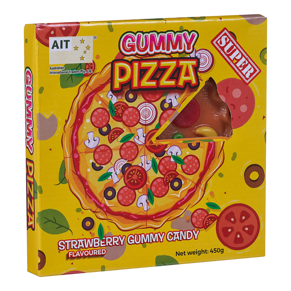MEGA GUMMY PIZZA 450G