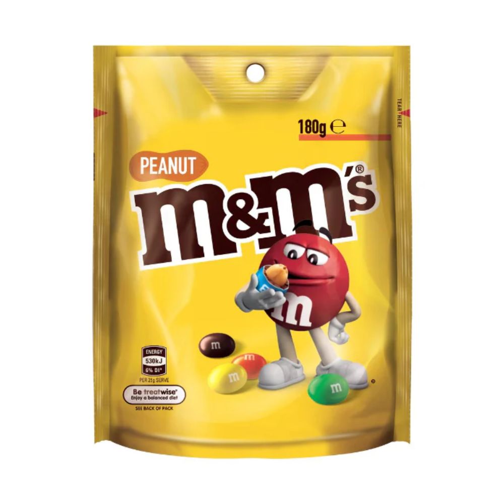 M&M'S PEANUTS 180G