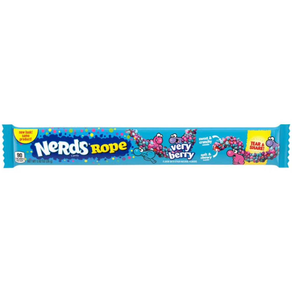 NERDS ROPE VERY BERRY 26G