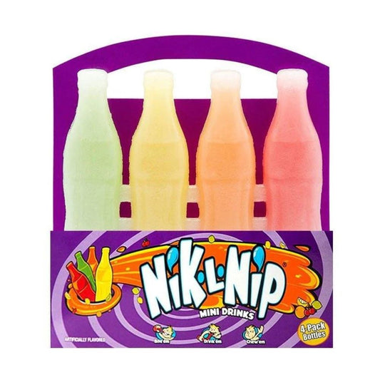 NIK L NIP WAX BOTTLES MINI DRINKS 4PK
