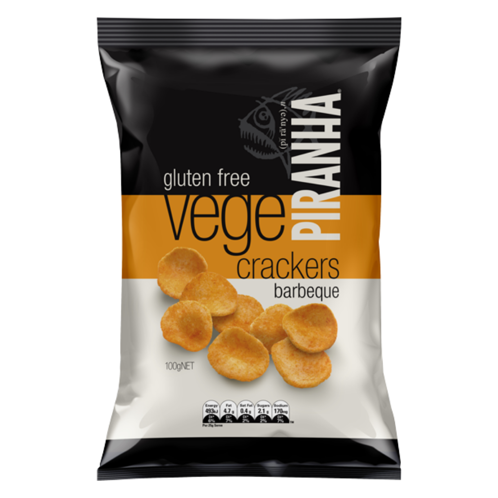PIRANHA VEGE BARBEQUE100G