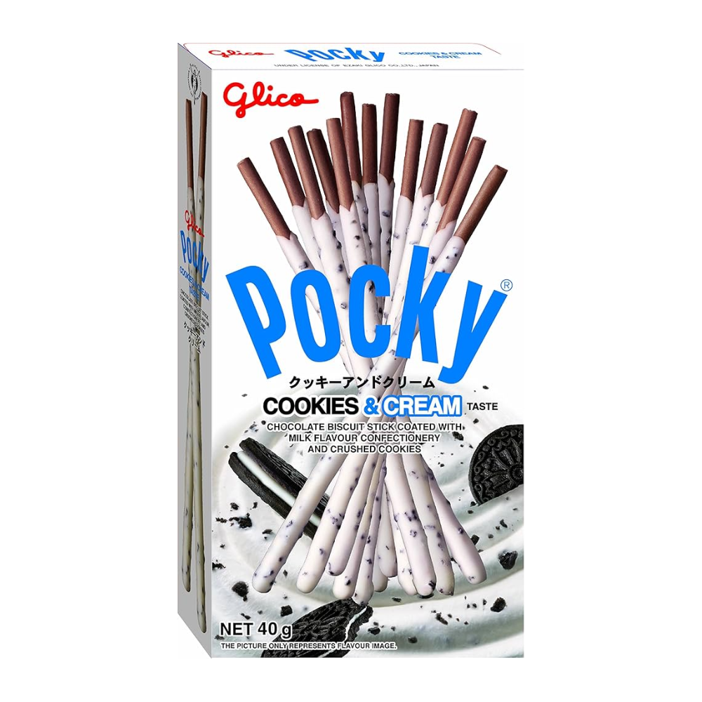POCKY COOKIES & CREAM 40G