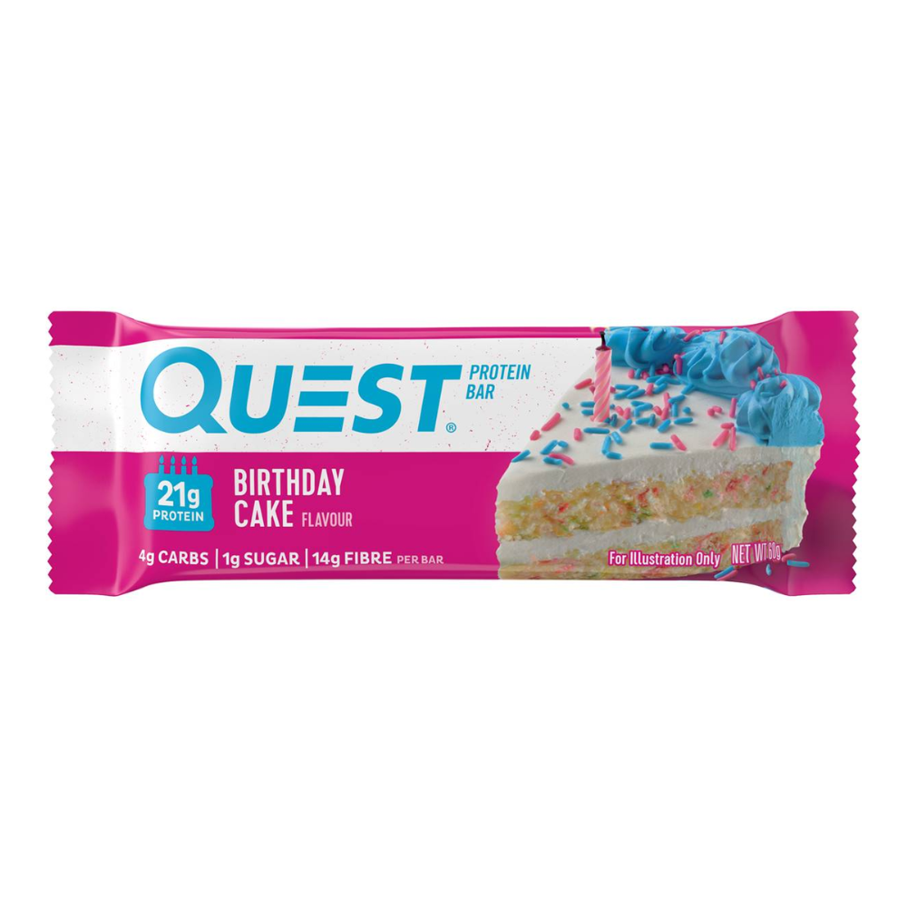 QUEST BAR BIRTHDAY CAKE 60G
