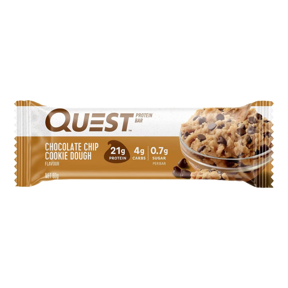 QUEST BAR CHOCOLATE CHIP COOKIE DOUGH 60G