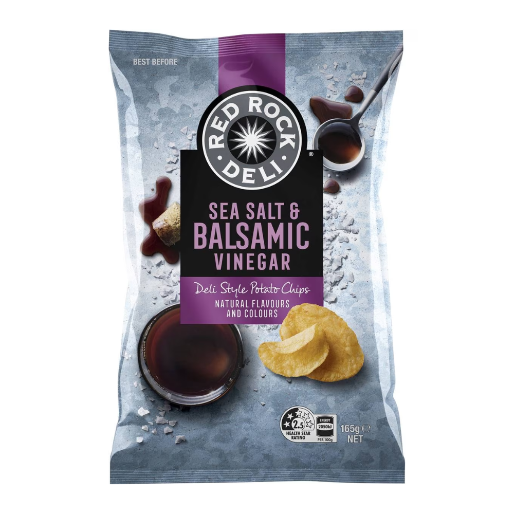 RED ROCK BALSAMIC SEA SALT 165G