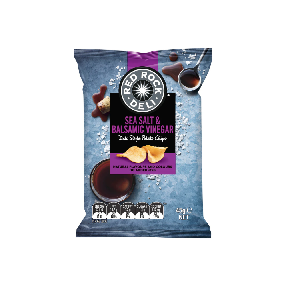 RED ROCK SEA SALT & BALSAMIC VINEGAR 45G