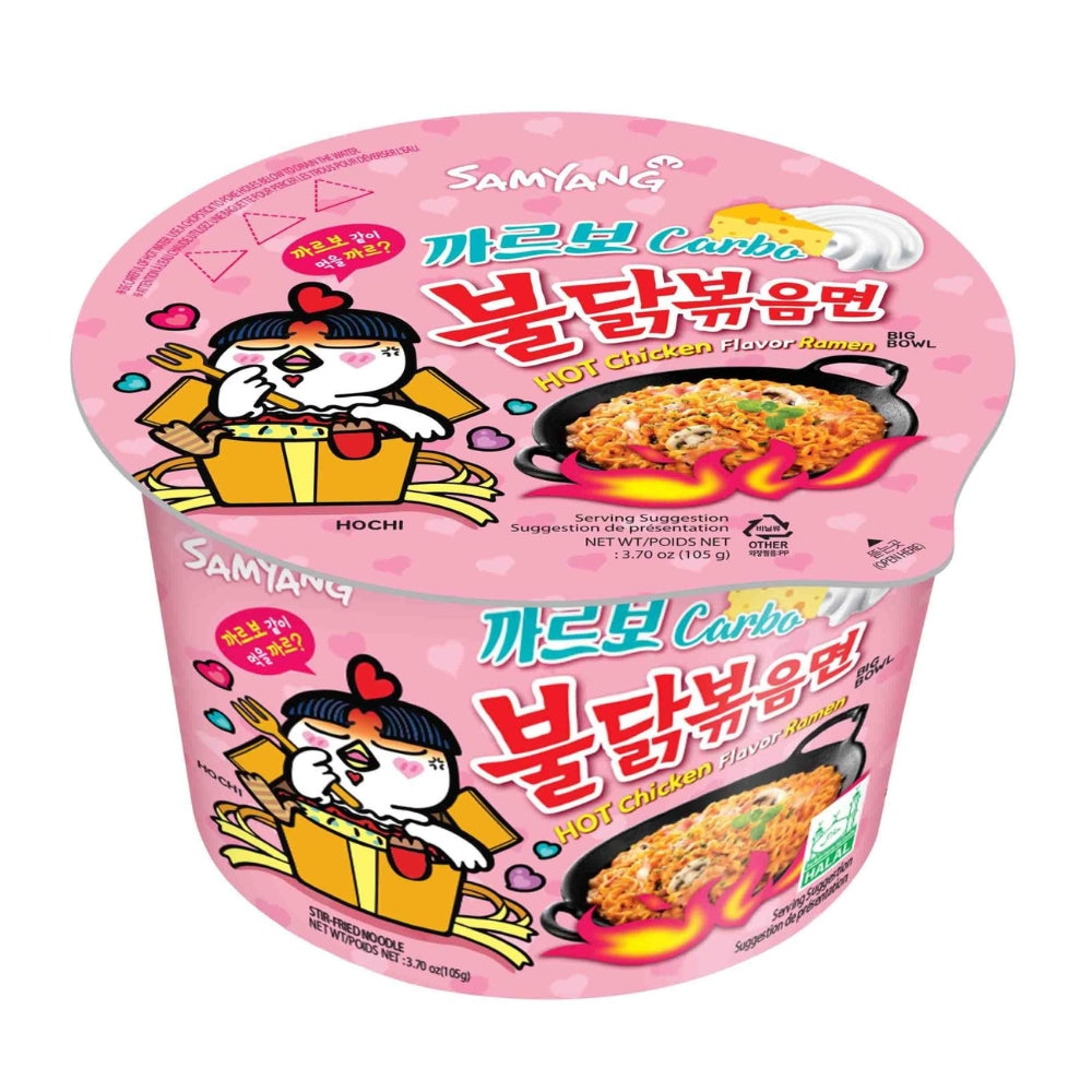 SAMYANG BULDAK NOODLES BIG BOWL CARBONARA 105G