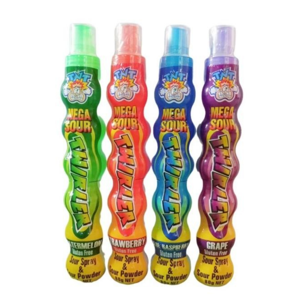 TNT MEGA TWIRLER SOUR SPRAY AND POWDER 105ML