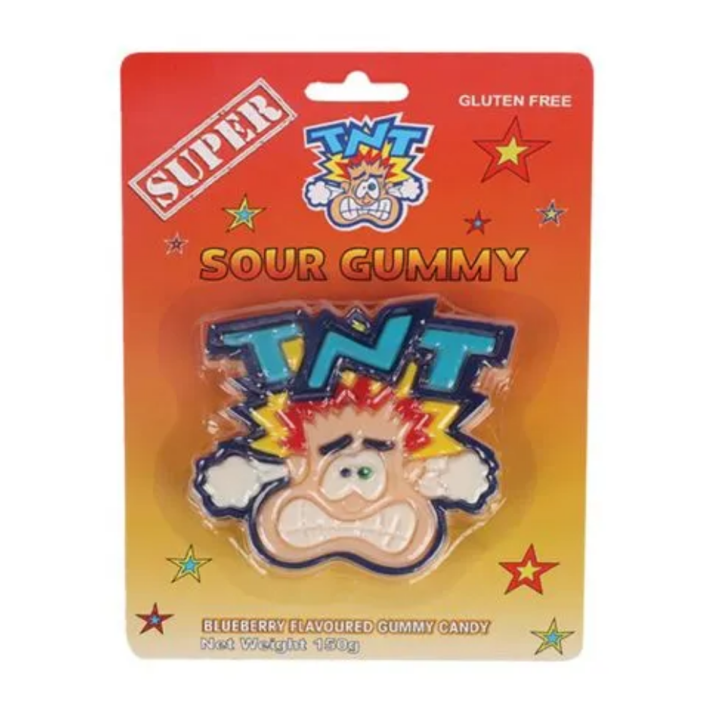 TNT SOUR HEAD GUMMY 150G