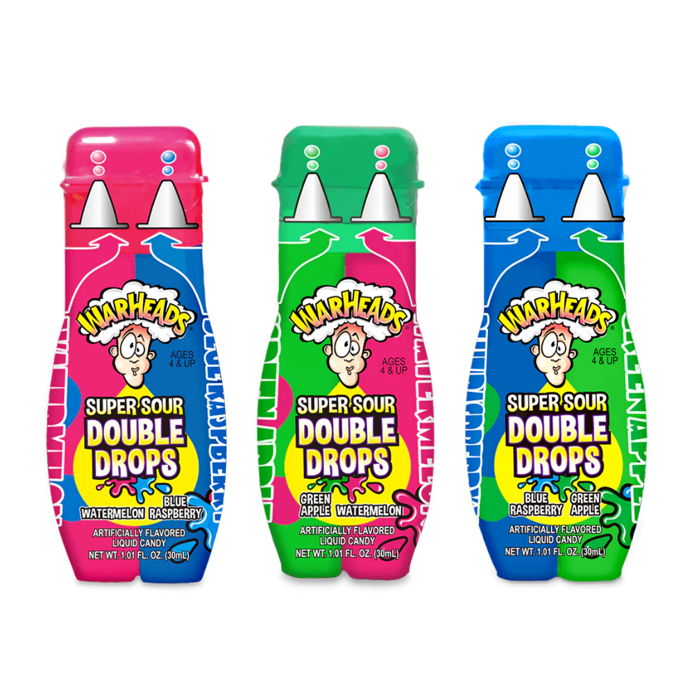 WARHEADS SUPER SOUR DOUBLE DROPS 30ML