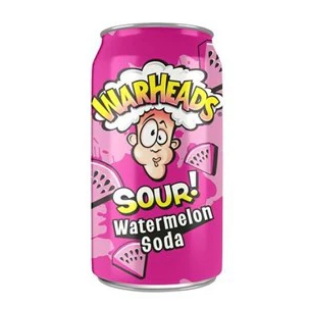 WARHEADS WATERMELON SODA 355ML