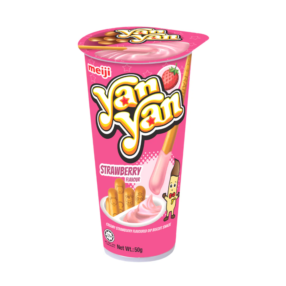 YAN YAN STRAWBERRY 50G