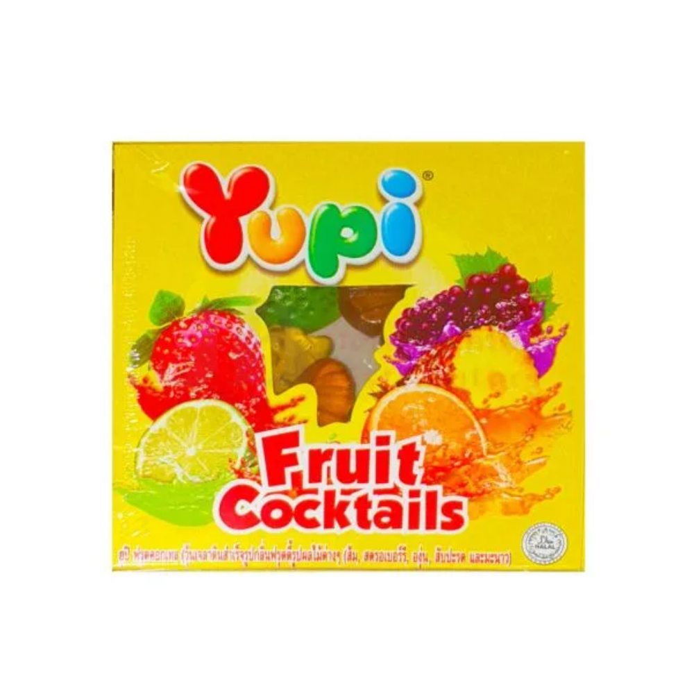 YUPI FRUIT COCKTAIL 32G