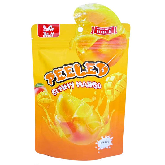 PEELED GUMMY MANGO 120G