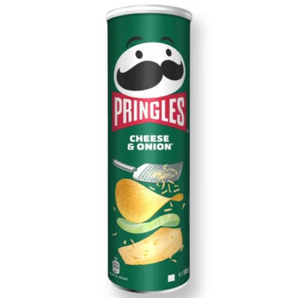 PRINGLES CHEESE AND ONION 165G