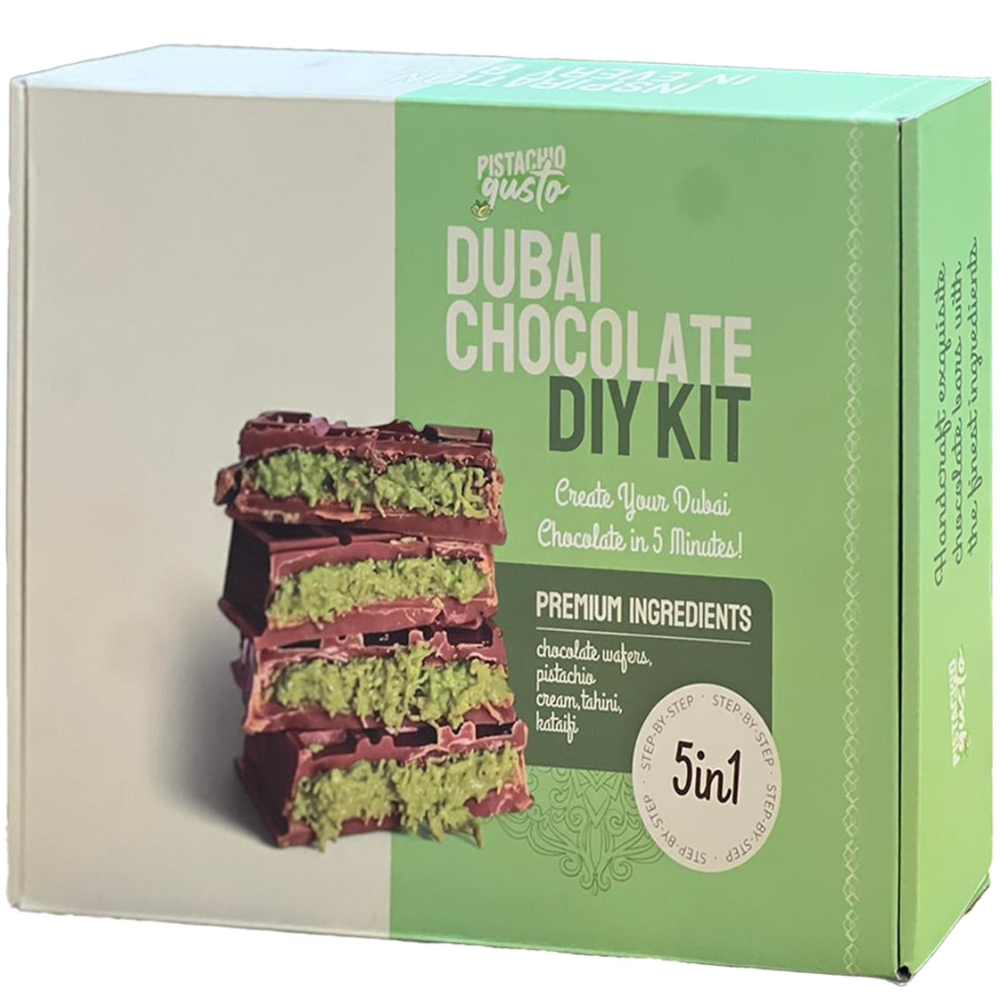 5 IN 1 DIY DUBAI CHOCOLATE KIT PISTACHIO GUSTO