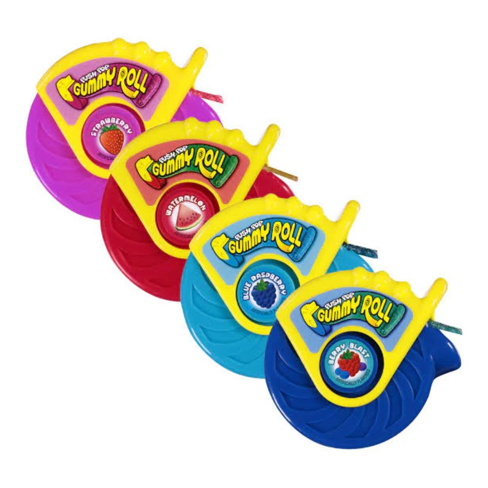 PUSHPOP GUMMY ROLL 80G