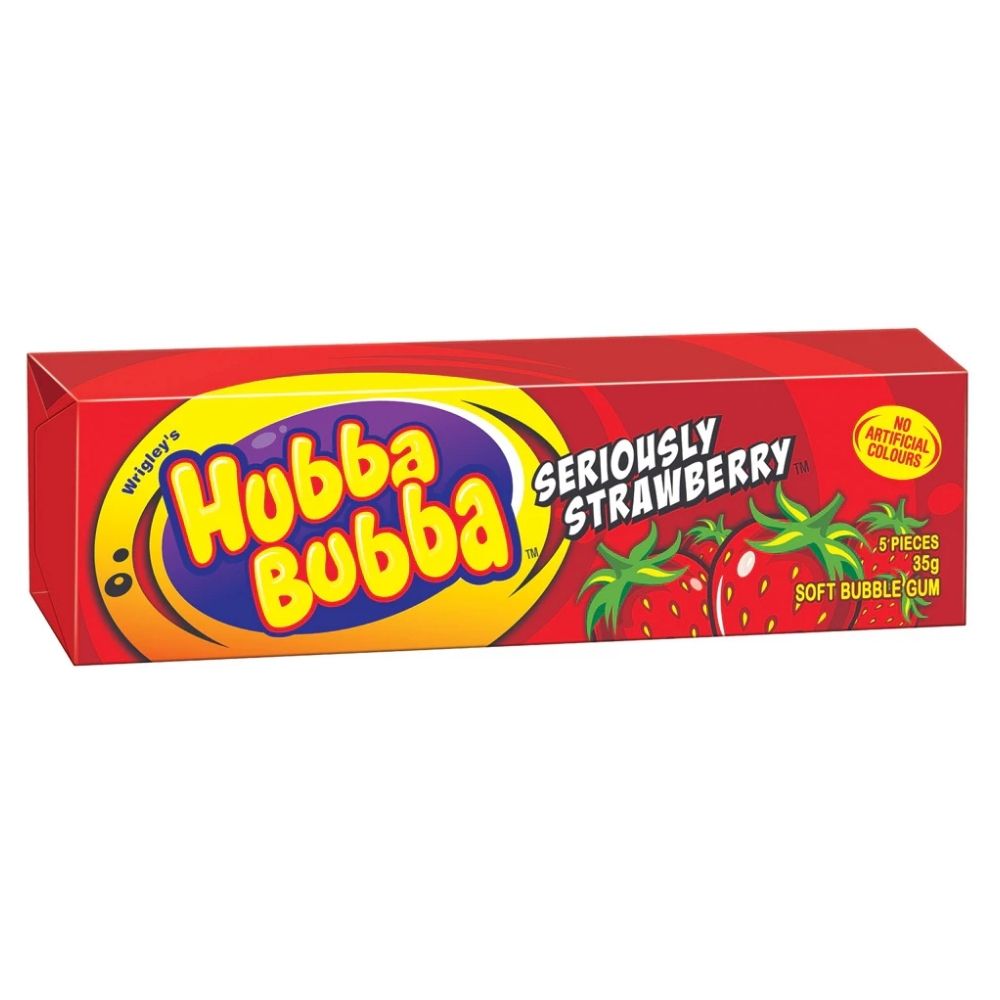 HUBBA BUBBA STRAWBERRY 35G