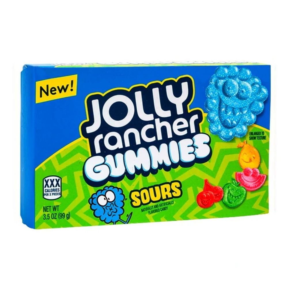 JOLLY RANCHER GUMMIES SOURS BOX 99G