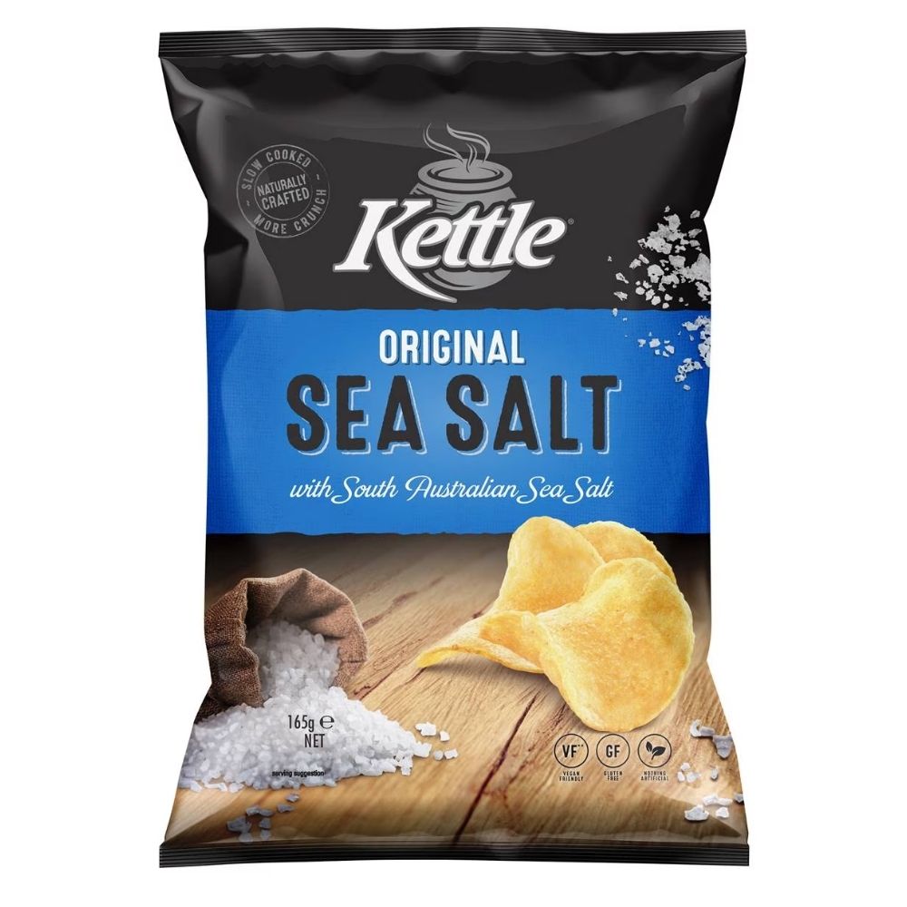 KETTLE ORIGINAL SEA SALT 165G
