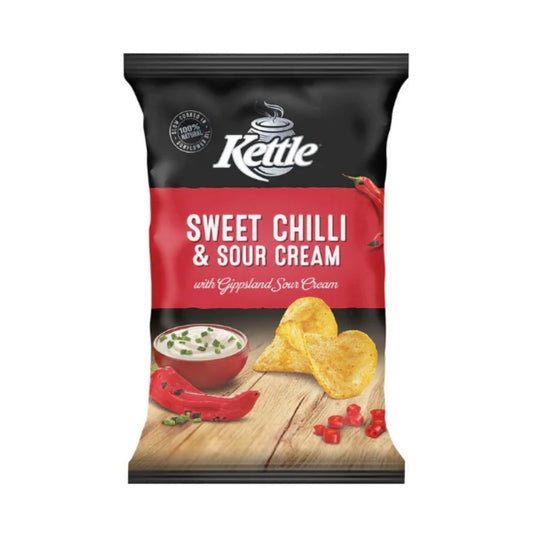 KETTLE SWEET CHILLI & SOUR CREAM 90G