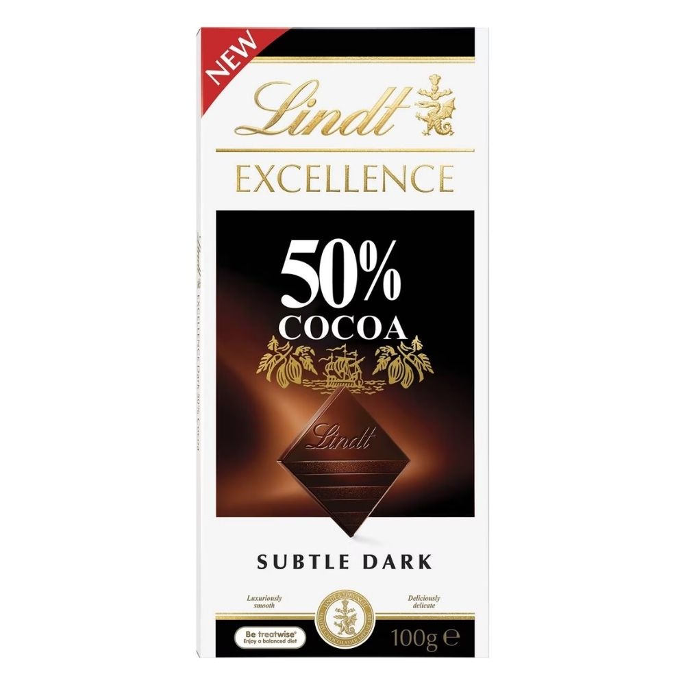LINDT EXCELLENCE 50% COCOA 100G