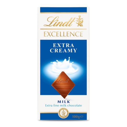LINDT EXCELLENCE CREAMY MILK 100G