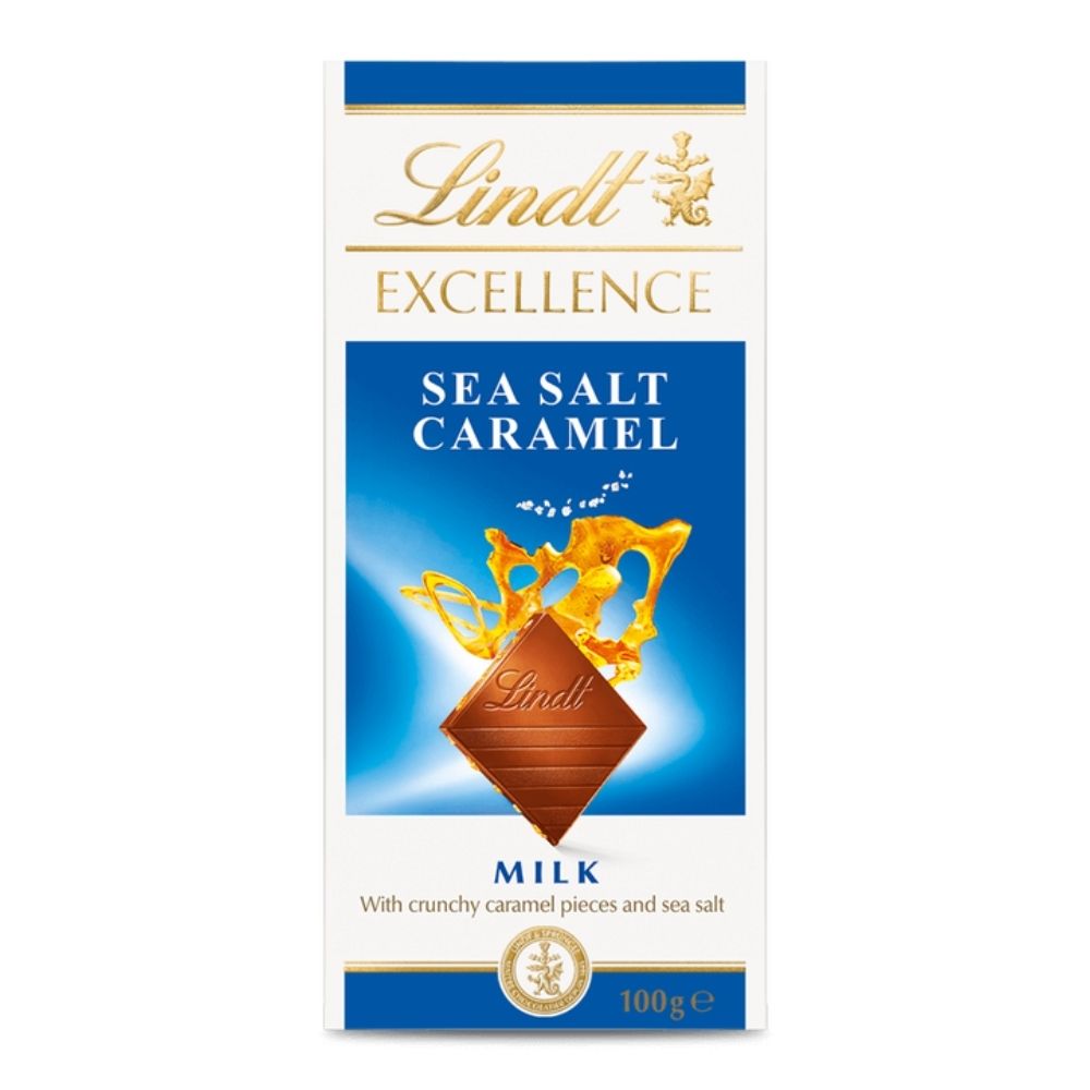 LINDT EXCELLENCE MILK CARAMEL 100G