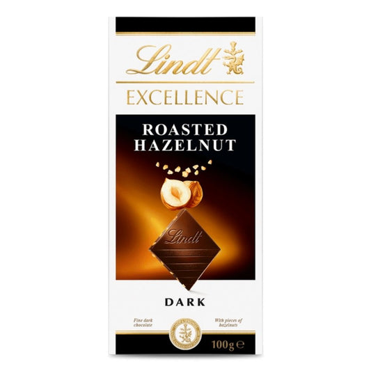 LINDT EXCELLENCE ROASTED HAZELNUT 100G