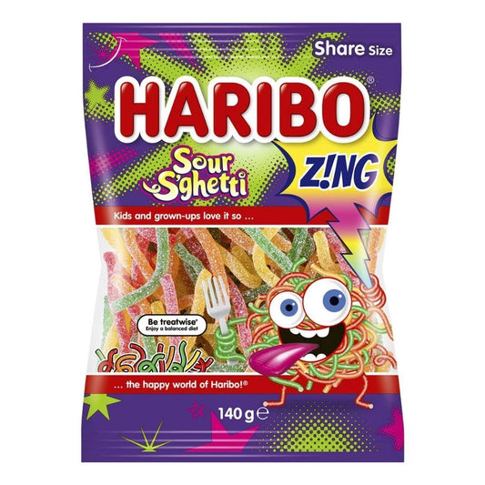 HARIBO SOUR SPAGHETTI 140G