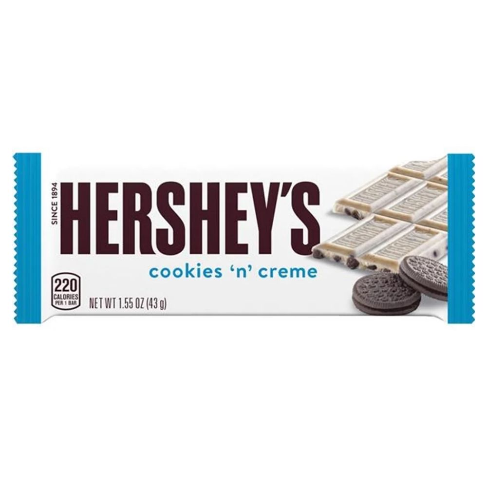 HERSHEY'S COOKIES 'N' CREME 43G
