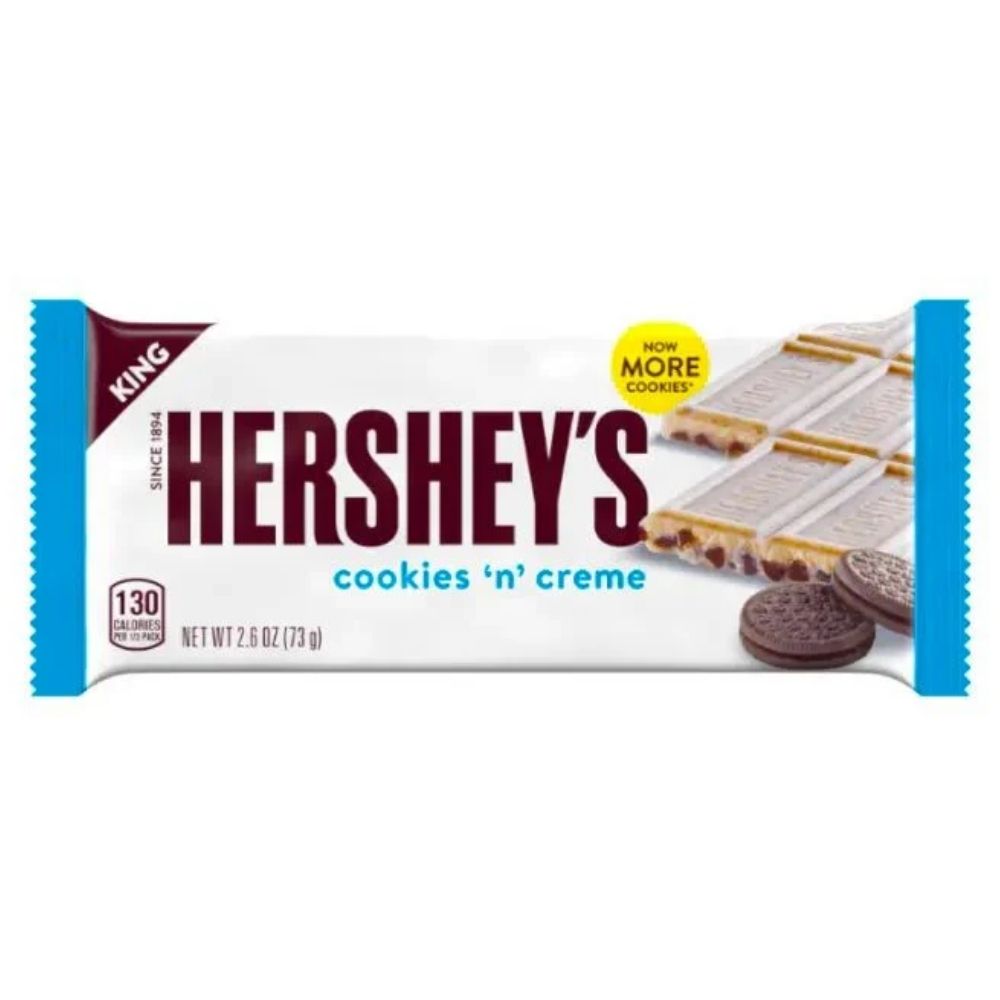 HERSHEY'S COOKIES N CREME KING SIZE 73.7G