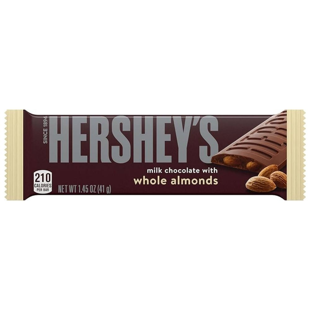 HERSHEY'S MILK WITH ALMONDS 41G