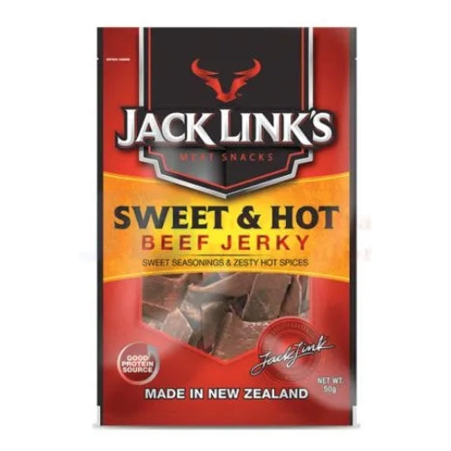 BEEF JERKY SWEET& HOT 50G