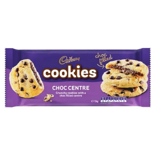 CADBURY COOKIES CHOC CENTRE 156G