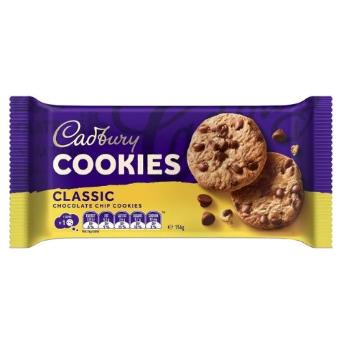 CADBURY COOKIES CHOC CHIP 156G