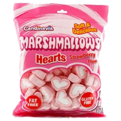 CANDINAVIA MARSHMALLOWS HEARTS 250G